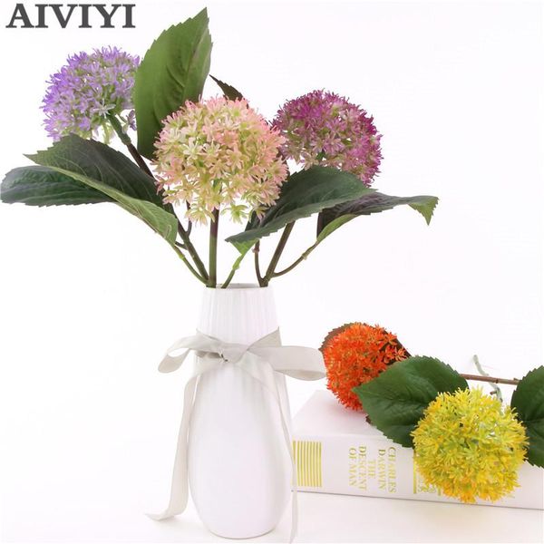 

decorative flowers & wreaths artificial flower plastic hydrangea fake spray color dandelion creative arrangement decoration