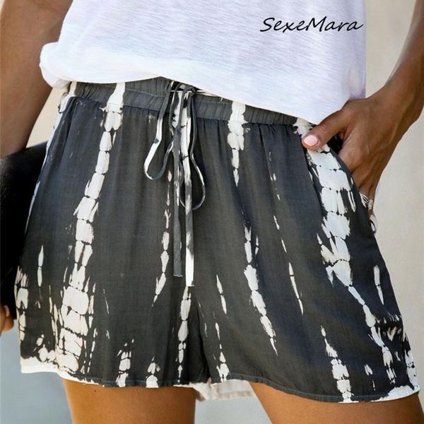 

plus size fashion casual women shorts 2021 summer elegant striped loose shorts for women, White;black