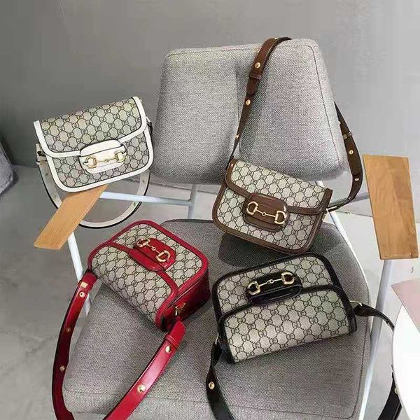 

saddle female new luxury versatile one shoulder diagonal small square armpit bag