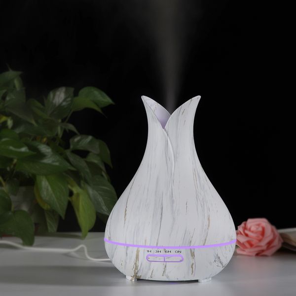 

2021 new 400 ml aroma cool moisturizer aromatherapy essential oil diffuser 7 colorful led night light waterless automatic shutdown ndsm