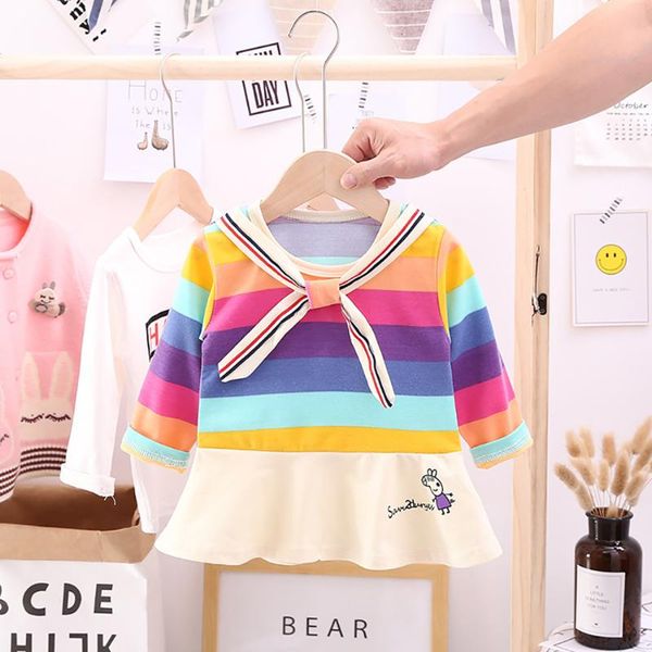 

kids girls children's coat rainbow lil duck piggy colorful clothing coat with pocket 1-5t, Black