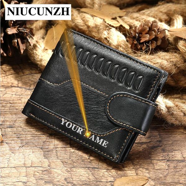 

wallets niucunzh leather purses for men designer purse card holder slim luxury wallet short coin the engraved 7039, Red;black