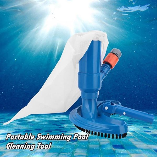 

pool & accessories simple design portable swimming pond-fountain vacuum brush cleaner kit cleaning tool for small