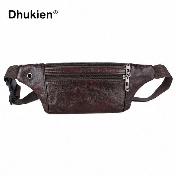 

vintage men waist bag pu leather money belt bag fashion fanny pack portable zipper shoulder phone purse belt bolsos cintura x4uc#