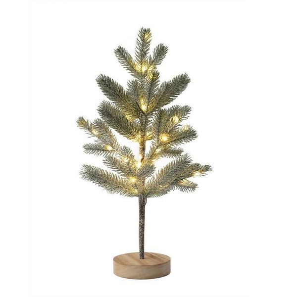 

christmas decorations diy artificial tree led night light pines santa decor xmas ornaments home decoration year gift
