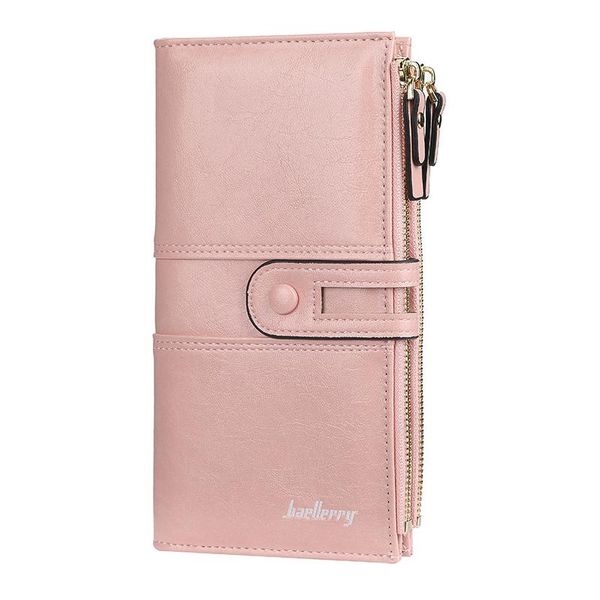 

wallets women long wallet multifunction hasp double zipper coin purse phone bag multi slots holder female clutch, Red;black