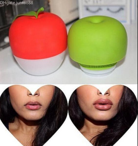 

apple lip plumper lobed full lip plump enhancer suction red beauty lip, Red;pink