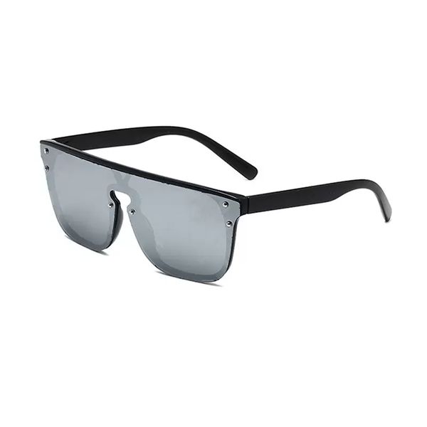 2022 Großhandel Designer-Sonnenbrillen, Original-Brillen, Outdoor-Sonnenbrillen, PC-Rahmen, modische, klassische Damenspiegel für Damen und Herren, Brillen, Unisex, 7 Farben