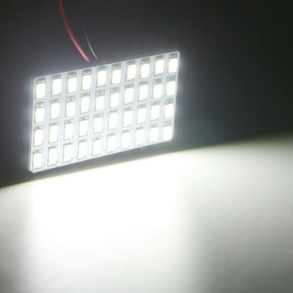 

5730 led panel lights ba9s car dc 12v festoon adapters interior map t10 white 1 set