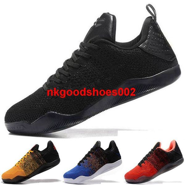 

eur 46 47 men black mamba 11 elite size us 12 13 basketball trainers xi shoes mens sneakers tennis fashion casual athletic sports 11s