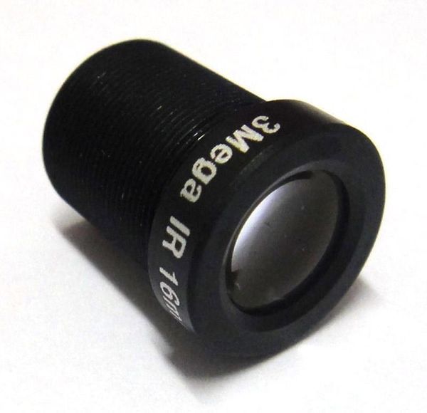 x2pcs hd 3mp 16mm cctv lens ir board 1/2.5" m12x0.5 view 50m mtv for security ip camera