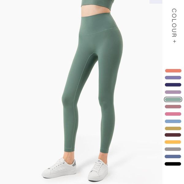 

women's elastic high waist yoga pants skin-friendly slim hips fitness running sports leggings fitness workout, White;red