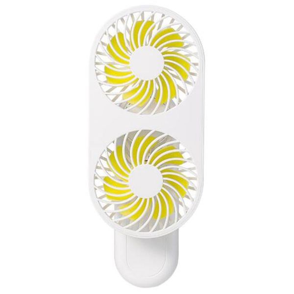 

electric fans portable mini fan usb charging desk handheld double blade
