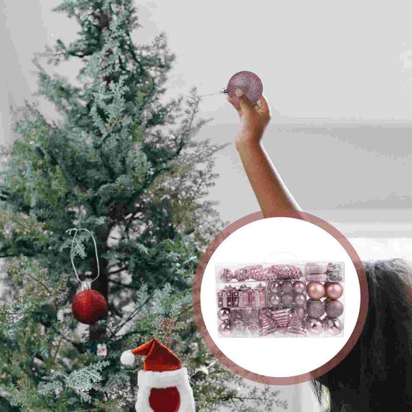 

party decoration 70 pcs exquisite christmas ornaments balls decorating tree