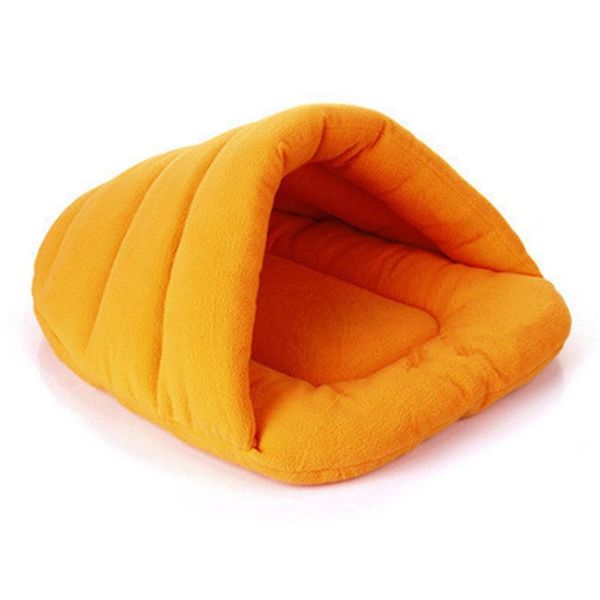 

pet kennel beds house 3 sizes soft fleece pad cave bed for pet sleeping bag wwo66