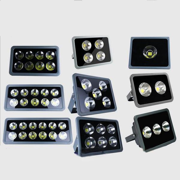 

floodlights cob outdoor lighting led colored floodlight spotlight flood lights 100w 200w 300w 400w 500w 600w rgb cold white garden light