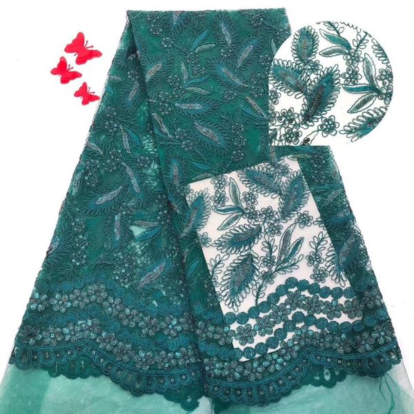 

ribbon style french net lace fabric african tulle mesh 2021 nigerian for party dress, Pink;blue