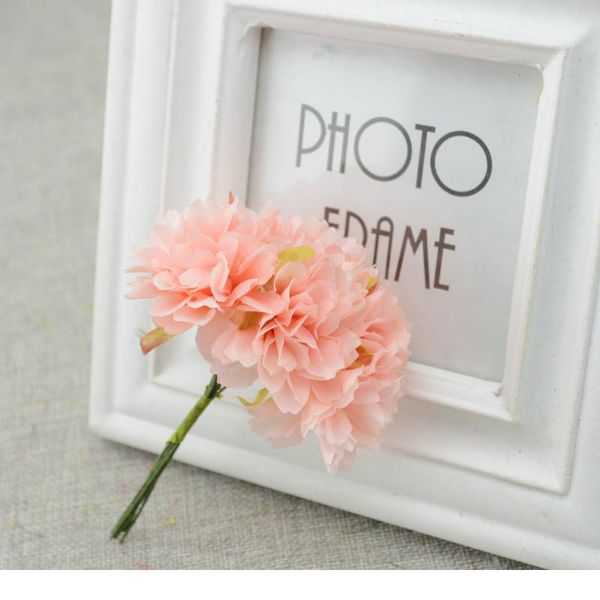 

6pcs/lot silk artificial flower stamen scrapbooking bouquet flower wreath material marriage leaves stamen wedding box de qylars