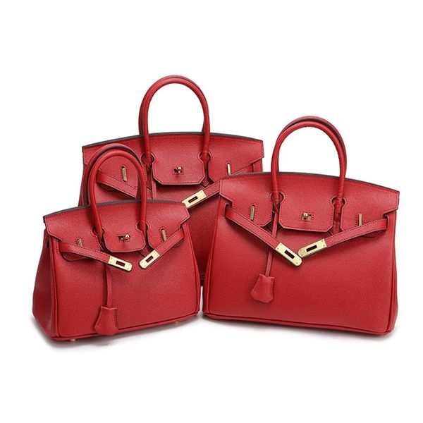 

luxury women 2021 genuine leather for messenger shoulder bags epsom buckle lady handbags famous brands lock designer9trr