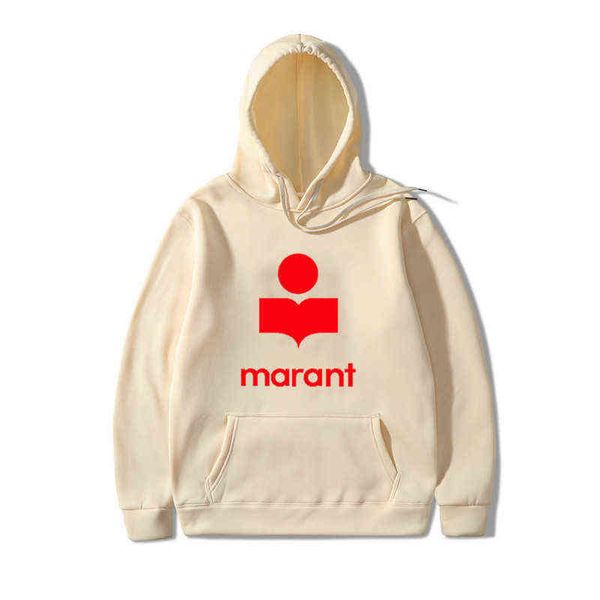 

2020 autumn winter new marant hoodies women's hooded sweatshirts leisure streetwear hip hop pullovers hoodie men's, Black