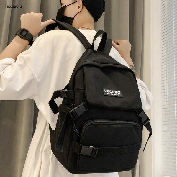 

backpack dcimor waterproof nylon women female insert buckle backpacks schoolbag for teenage girls travel mochilas