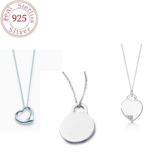 

chains women's 925 sterling silver necklace for women original couple choker gifts
