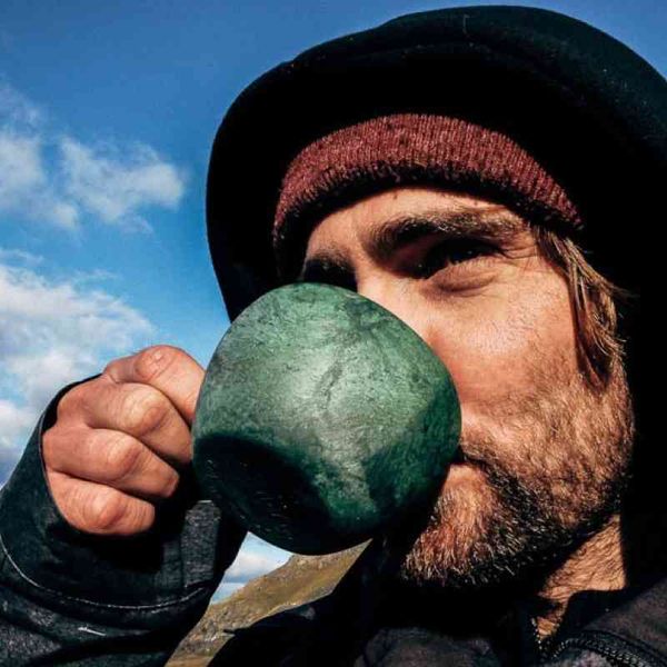 

finnish outdoor coffee cup salad natural large camping home bowl wooden spoon set