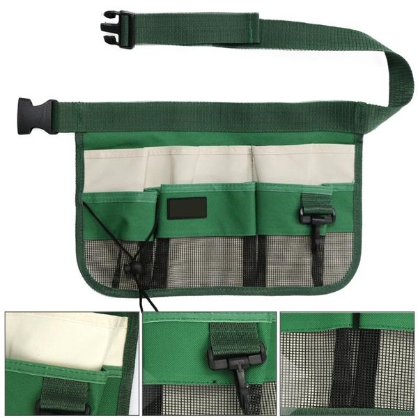 

multi-functional storage holder screwdriver waist tool bag restaurant multi-pockets apron oganizer oxford cloth adjustable belt
