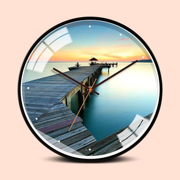 

wall clocks scenic clock bedroom living room simple personality creative fashion modern design