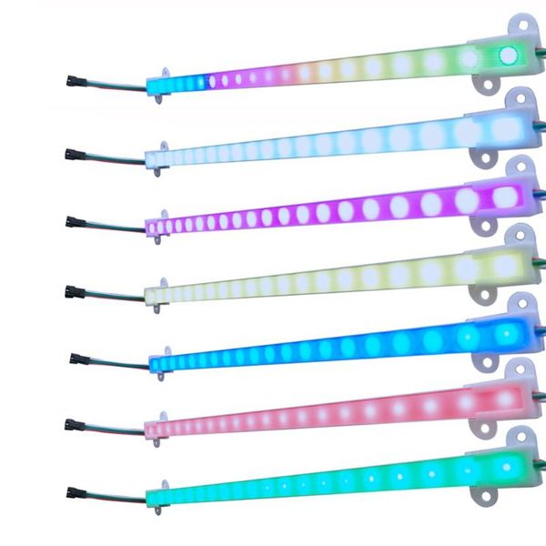 

bar lights ws2812b strip smart led aluminum rigid u profile hard channel home decoration lighting dc5v