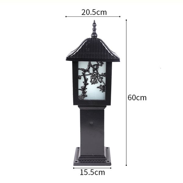 

2021 new back plum prune flower proof dwaterproof water lights led garden light aluminum pathway to open air ivaf