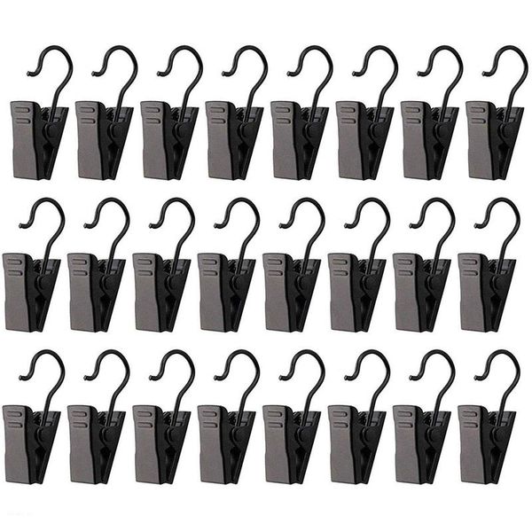 

other home decor 100 pack stainless steel curtain clip hooks party light hanger outdoor string lights clips for camping tents pos a