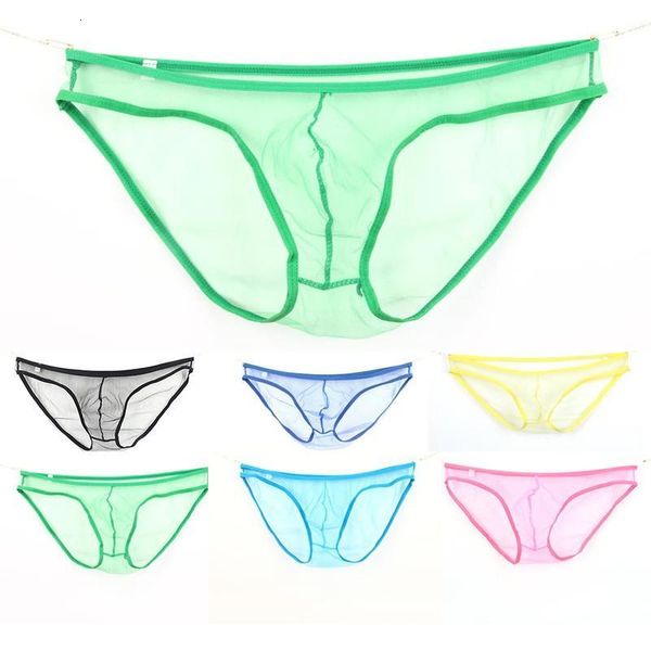 

gentlemen perspective mesh bag low waist ties c-034 torso musk gay underwear, Black;white