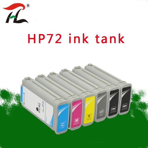

130ml for 72 replacement ink cartridge for designjet t610 t620 t770 t790 t795 t1100 t1120 t1200 t1300 t2300