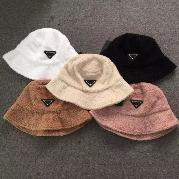 

bucket hat designer hats triangle wide brim caps fisherman cap cashmere letters womens casquette luxury habbly, Blue;gray