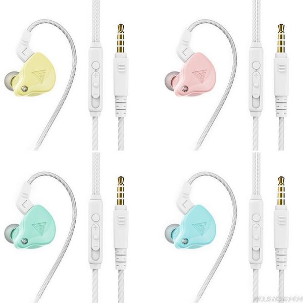 

headphones & earphones qkz ak6-x hifi professional earphone with microphone music earbuds in ear for running sport ag05 21 drop