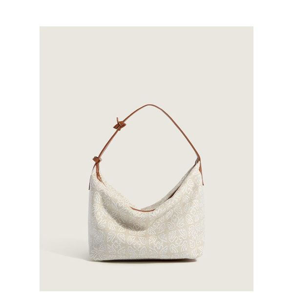 

evening bags 2021 autumn luxury design women handbag fashion canvas armpit bag casual wild ladies tote portable female coin purse