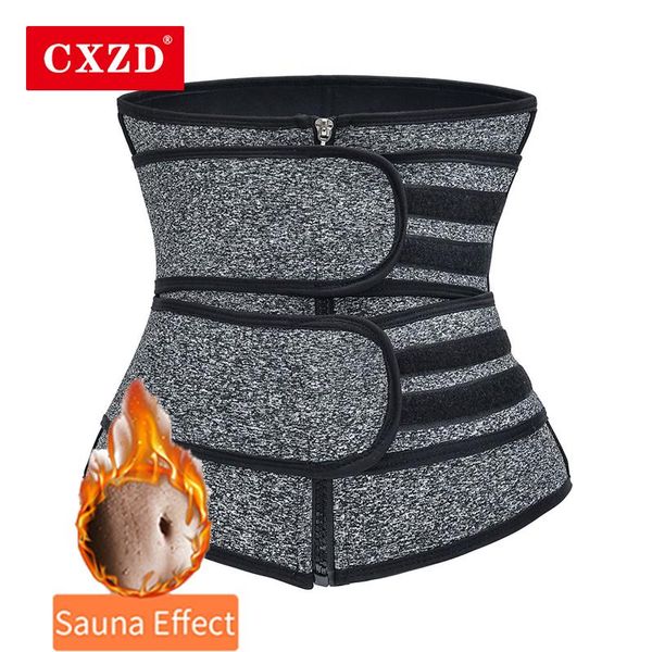 

women's shapers cxzd neoprene sauna waist trainer corset sweat belt for women shapewear sport girdle shaper weight loss compression, Black;white