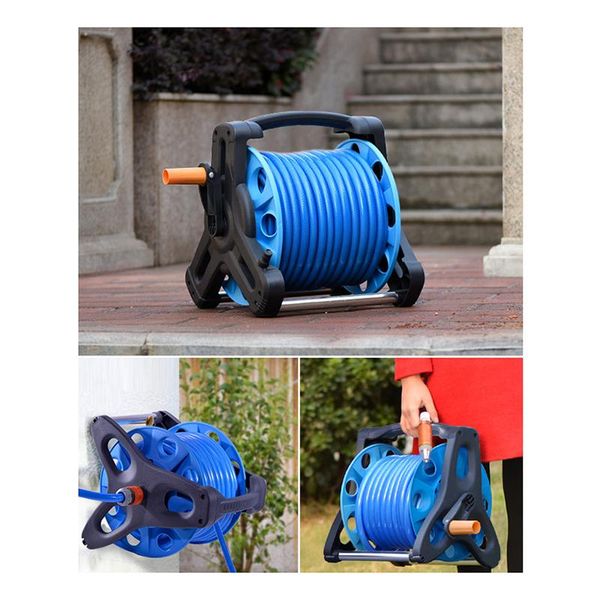 

watering equipments household hose storage rack reel garden tools portable and durable und sale