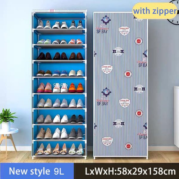 

multilayer shoe cabinet dustproof shoes storage easy to install space saving stand holder home dorm furniture rack clothing & wardrobe