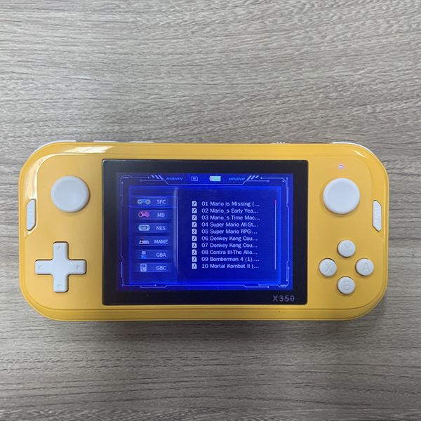 X350 8G Mini Handheld Game Player Spielkonsole 3,5 Zoll HD-Bildschirm Y12011