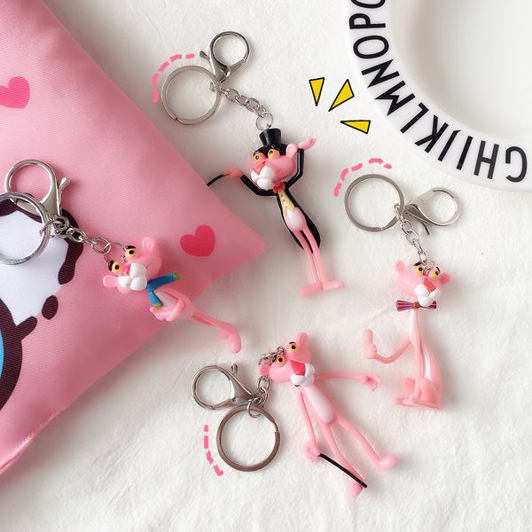 

key rings cute harajuku cartoon chain accsori soft cute personalized key pendant bag pendant, Slivery;golden
