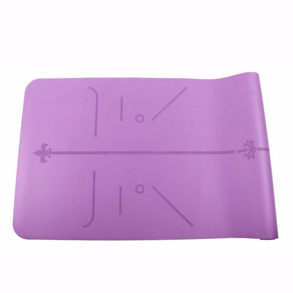 

yoga mats non slip style 183cm*68cm*5.5mm pu rubber tapete gym mat lose weight exercise fitness