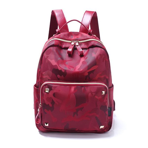 

outdoor bags backpack fashion camouflage female waterproof oxford student bag