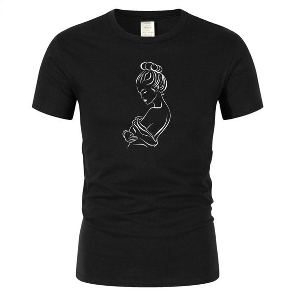 

men's t-shirts brand t-shirt humor creative quick swomen's 2 short sleeve printing, White;black