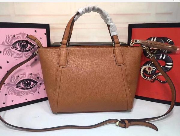 

3 colors women luxurys designers handbags 369176 ladies sided shopping bags handbag fashion onthego pm classic letter purse shoulder bags