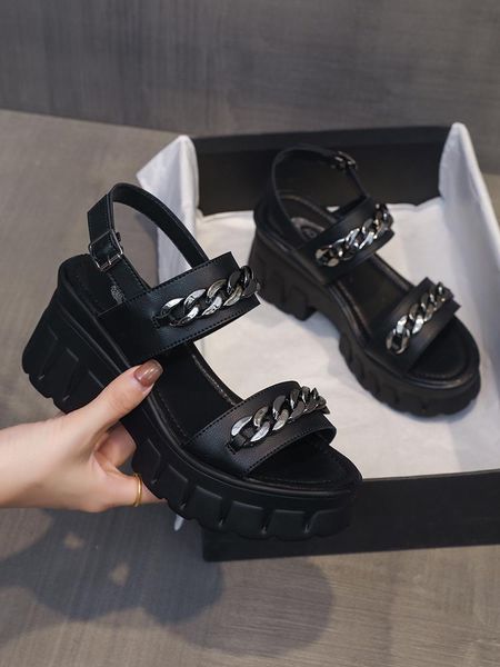 

dress shoes fashion womens 2021 high heel sandals suit female beige espadrilles platform all-match luxury high-heeled black clogs clea