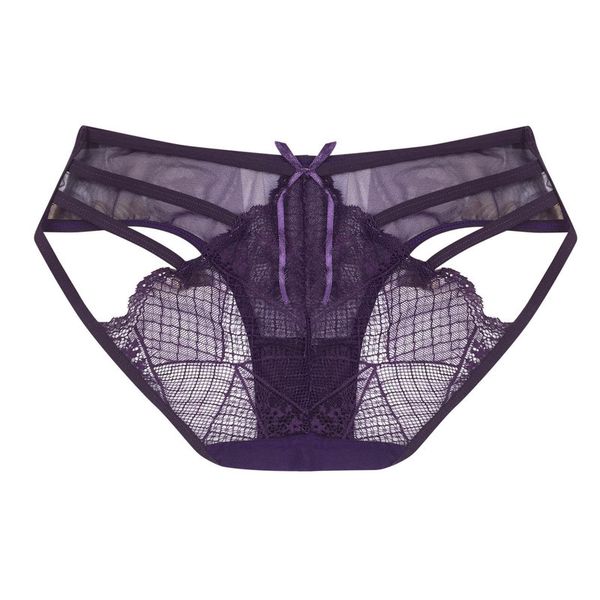 

salablewomen lace panties hollow out lingerie slips knickers mid-taille underwear women's under, Black;pink