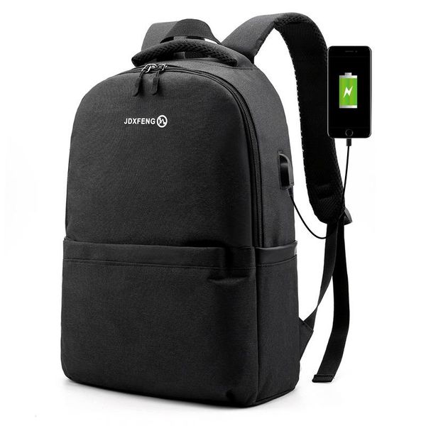

backpack men for teenage school bags oxford usb charging backbag designer