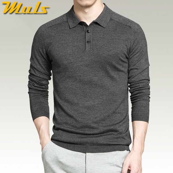

spring men 2021 sweater polo simple style cotton knitted long raglan sleeve pullovers male 4xl autumn muls g78f, White;black